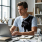 Camiseta Transpirable con Estampado Gráfico para Hombre