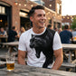 Camiseta Transpirable con Estampado Gráfico para Hombre