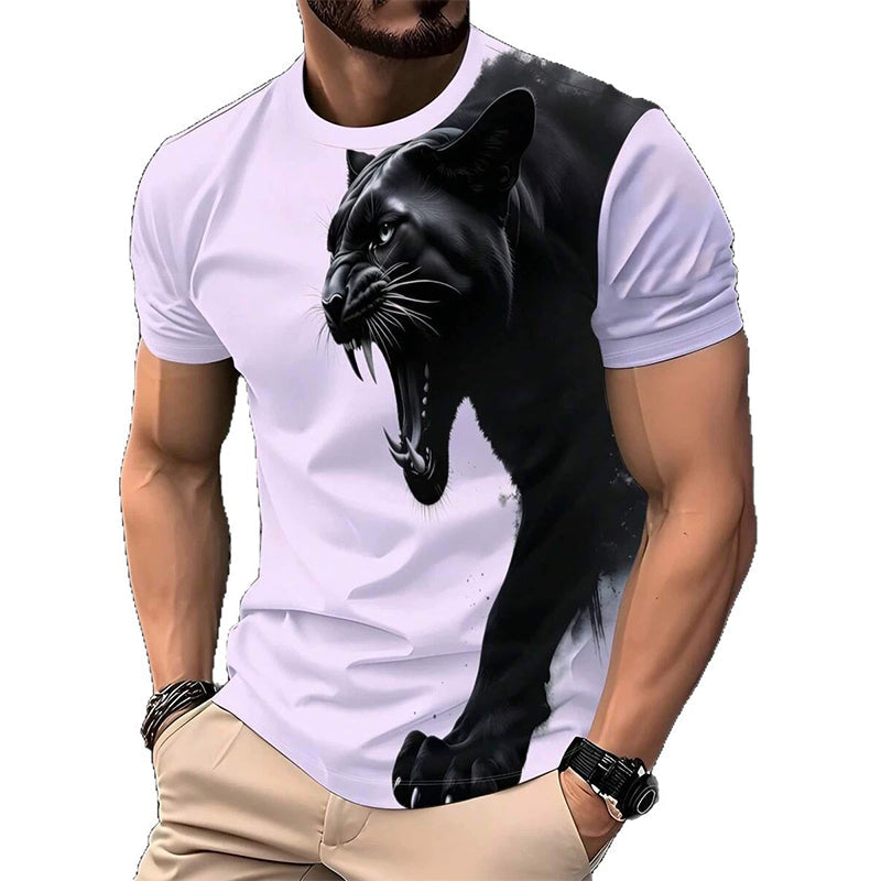 Camiseta Transpirable con Estampado Gráfico para Hombre