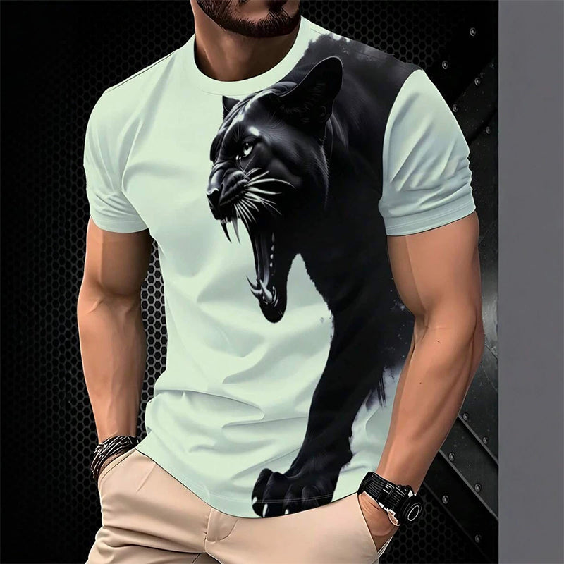 Camiseta Transpirable con Estampado Gráfico para Hombre