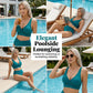 🌸 50% OFF NOW! 🌸 FLATTERING HIGH-WAIST RUCHED BIKINI SET