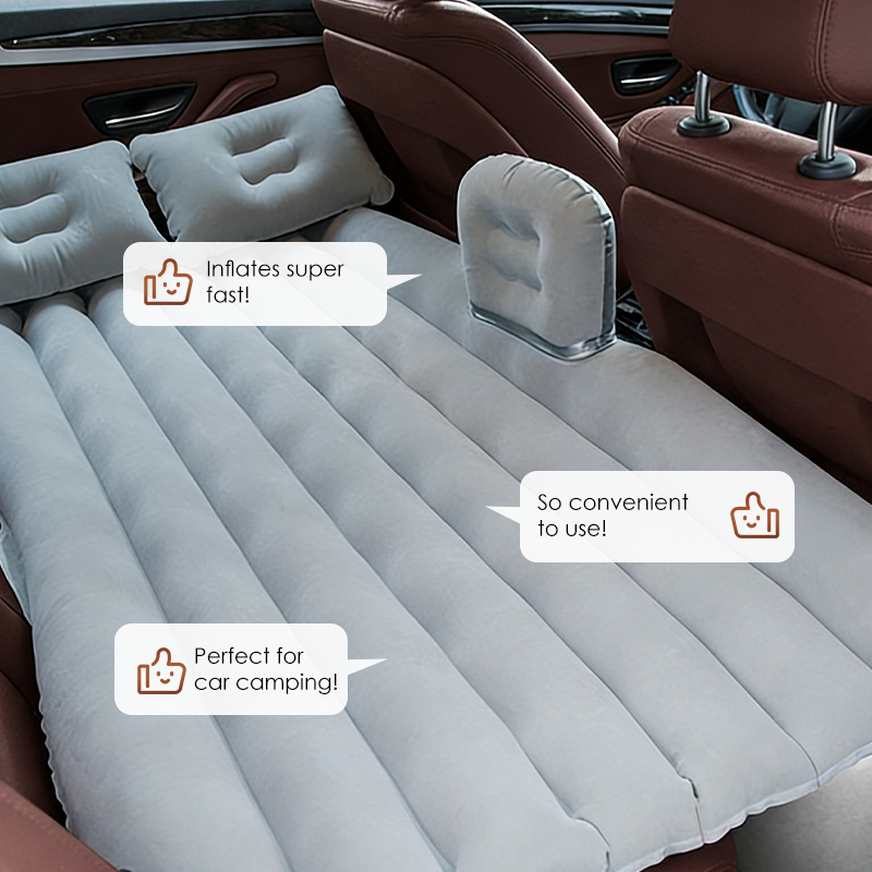 📢📢¡50% OFF!! ⏰ Colchón Inflable para Coche – Cama de Viaje