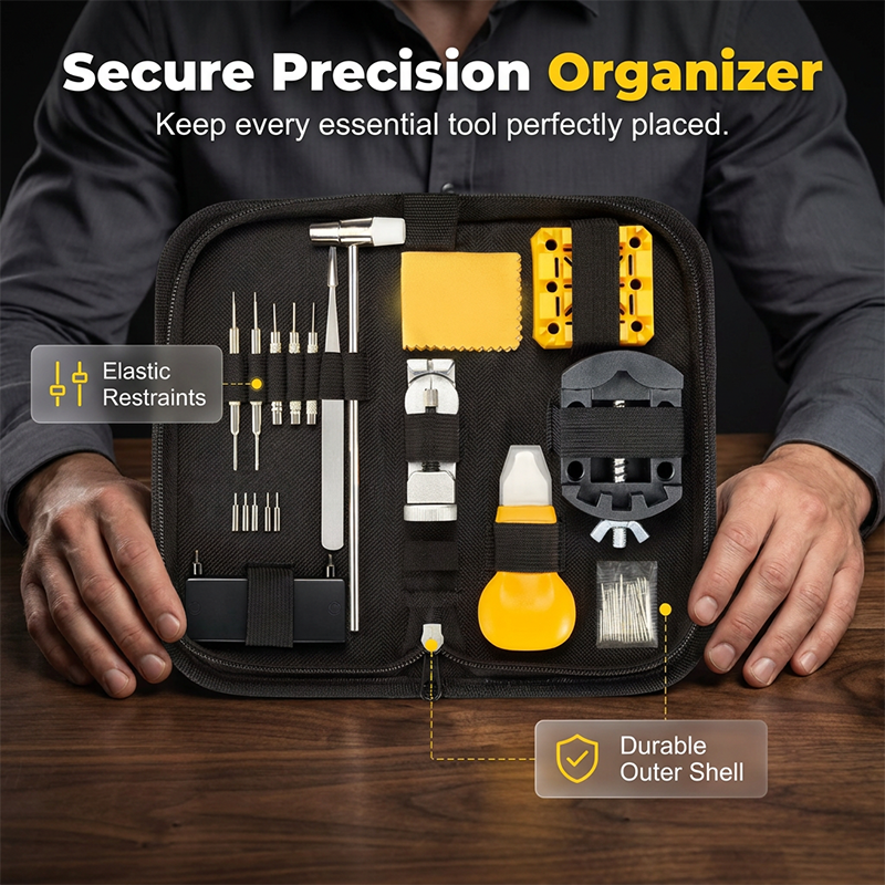 🎉 Oferta 2026 — ¡Más de 26,000 Vendidos!💞 Kit Completo de Reparación de Relojes 72 Piezas – Precisión Profesional 🛠️