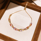⏳Limited-time 50% off⏰Retro Crossover Twisted Multicolor Zircon Adjustable Bracelet for Women🎨💎