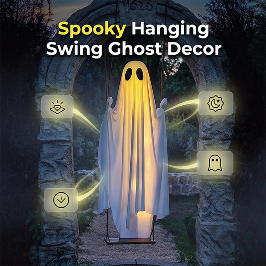 Fantasma Columpio Halloween Colgante