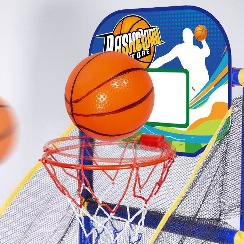 ⏰50% DE DESCONTO AGORA!⛹️Envio rápido 🚚💨Jogo de basquetebol de salão para crianças com 4 bolas🏀