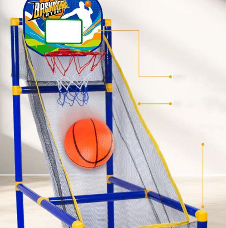 ⏰50% DE DESCONTO AGORA!⛹️Envio rápido 🚚💨Jogo de basquetebol de salão para crianças com 4 bolas🏀
