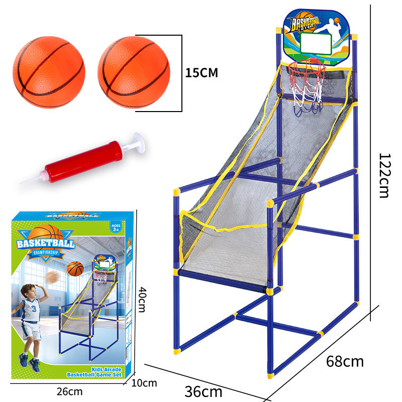 ⏰50% DE DESCONTO AGORA!⛹️Envio rápido 🚚💨Jogo de basquetebol de salão para crianças com 4 bolas🏀