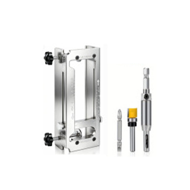 Kit de Plantilla Ajustable para Mortaja de Bisagras de Puerta