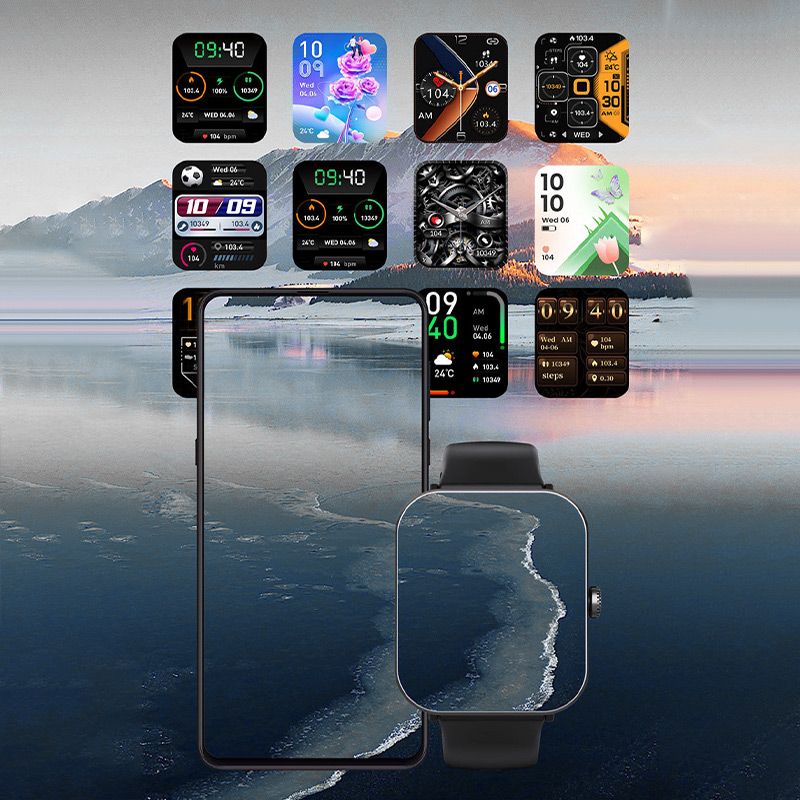Reloj Inteligente con Monitoreo de Salud 24 Horas