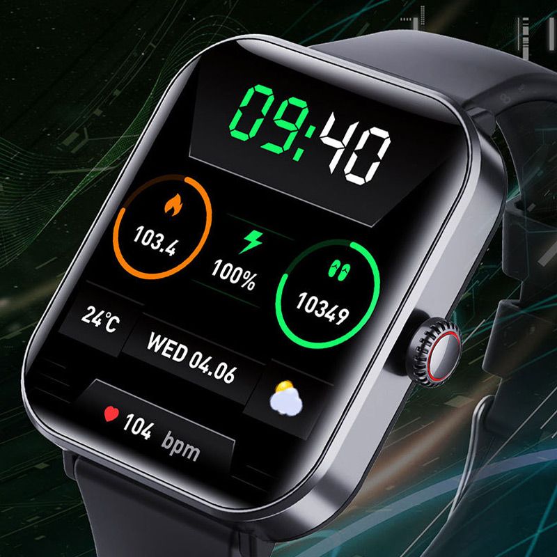 Reloj Inteligente con Monitoreo de Salud 24 Horas