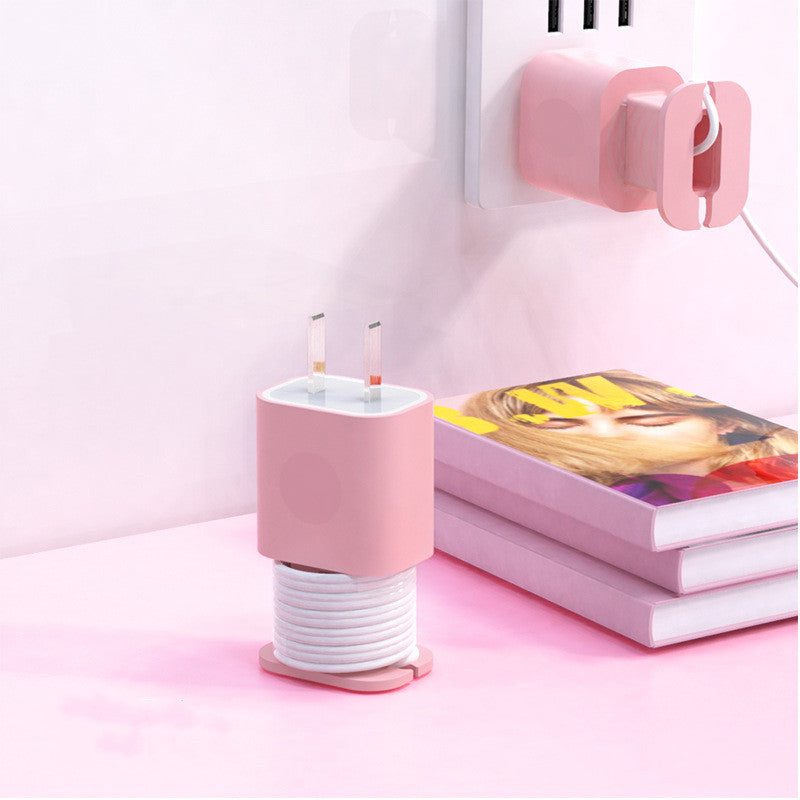 ⏳🔥¡50 % DE DESCUENTO POR TIEMPO LIMITADO! ⏰ 🎉 Venta 2026 — ¡Más de 11.000 vendidos! 🔌 Protector de Cargador de Silicona 2 en 1 – Protege tu Cargador, Organiza tu Cable – Sin Cables Enredados, Sin Cargadores Rañados 🧴