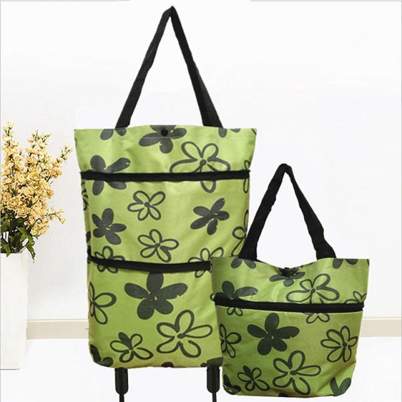 🛒✨ Carro Compra Plegable 2 en 1 – Ligero, Ultra Resistente y Adiós a las Bolsas Pesadas 🛍️💪