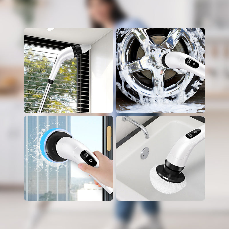 🎉 Venta 2026 — ¡Más de 28.500 Vendidos! 🧵 Set de Cepillo Eléctrico de Limpieza 8 en 1 🏠