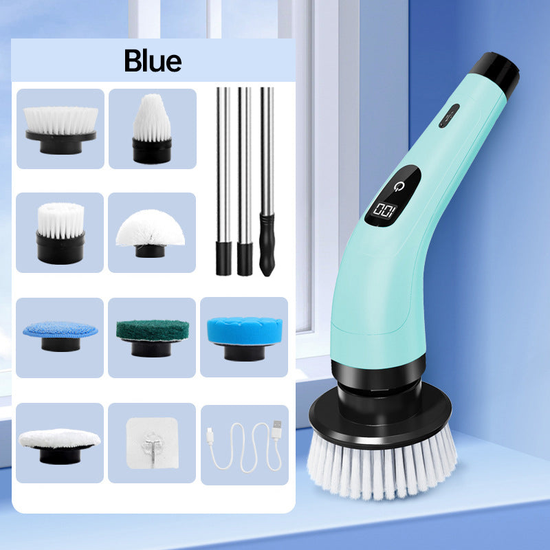 🎉 Venta 2026 — ¡Más de 28.500 Vendidos! 🧵 Set de Cepillo Eléctrico de Limpieza 8 en 1 🏠