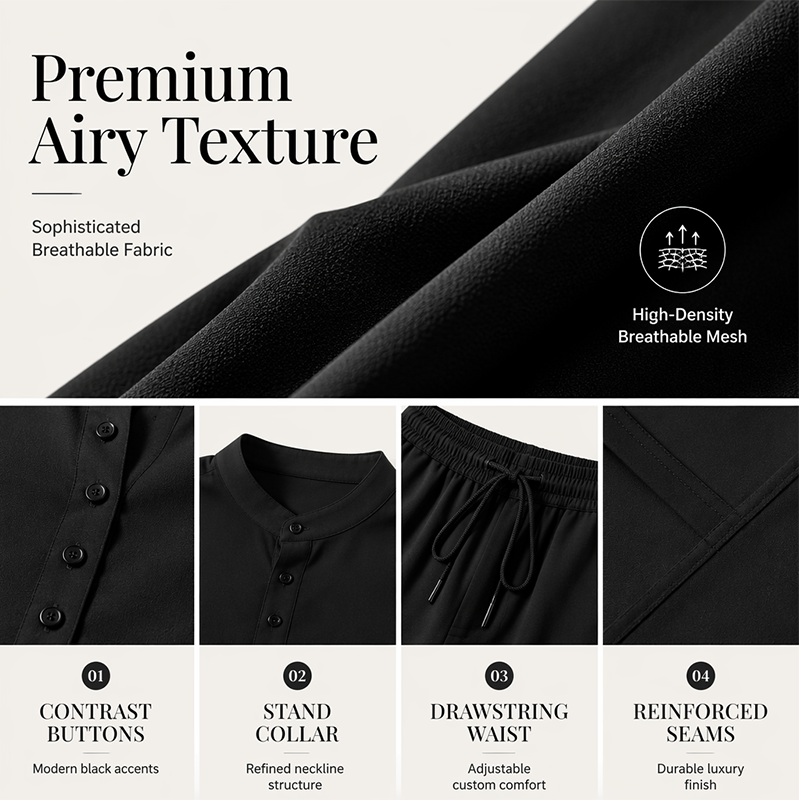 🎉 Oferta 2026 — ¡Más de 56,000 Vendidos! 👔 Conjunto Casual Minimalista de Camisa y Pantalón para Hombre 🩳