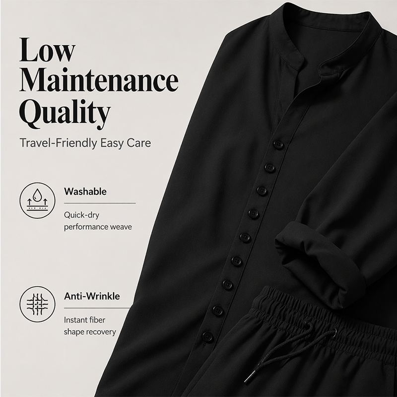 🎉 Oferta 2026 — ¡Más de 56,000 Vendidos! 👔 Conjunto Casual Minimalista de Camisa y Pantalón para Hombre 🩳
