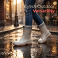 Unisex Mid-Calf Waterproof Rain Boots 🌧️ Splash Through Puddles, Stay Perfectly Dry – Your Wet-Weather Warriors ✨