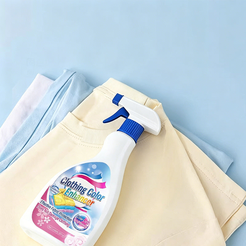 Spray Revitalizador de Color para Ropa 🎨 Adiós al Desgaste, Color de Vuelta – Nueva Vida para tu Guardarropa ✨