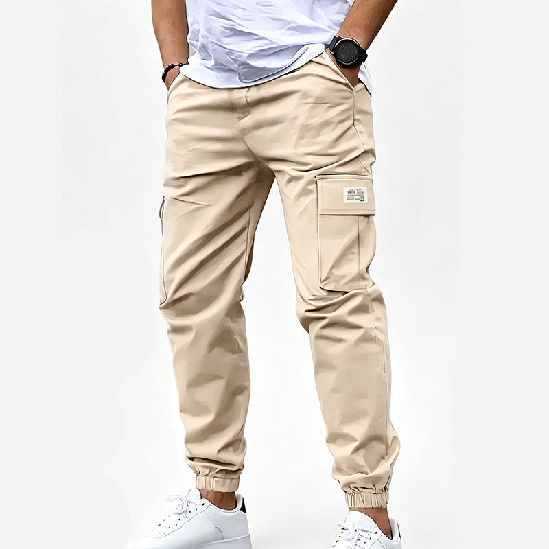 Pantalones Cargo Jogger con Cordón para Hombre
