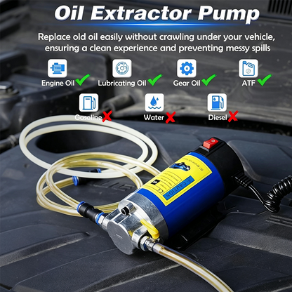 ⏳🔥¡50 % DE DESCUENTO POR TIEMPO LIMITADO! ⏰ Venta 2026 — ¡Más de 12.200 vendidos! 🔧 Bomba Portátil de Extracción de Aceite de Motor – Herramienta de Mantenimiento Práctica ✨