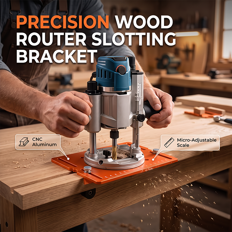 🔩💪 Guía para Router de Aleación – Cortes Rectos y Precisos Siempre, Herramienta Premium para Carpinteros y Hobbistas 🪚📐