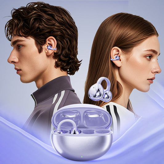 🎧 ¡50% DE DESCUENTO! ✨ Auriculares Bluetooth 5.4 de Oído Abierto – Diseño Clip-On y Traducción con IA – Sonido Estéreo – ideales para deporte, uso diario o viajes 🌍🏃‍♂️💬✨