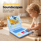 💻✨ Portátil Juguete Interactivo – Simulación Realista, Aprendizaje Divertido y Juegos Educativos para Peques 🧠🎵