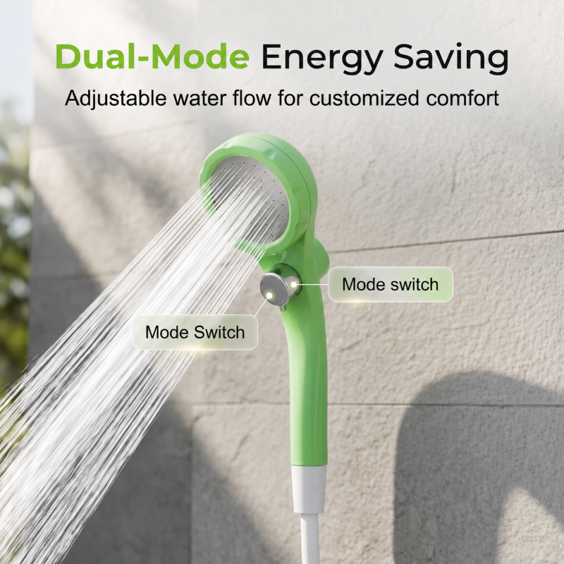 Portable Camping Shower with Rechargeable Pump
