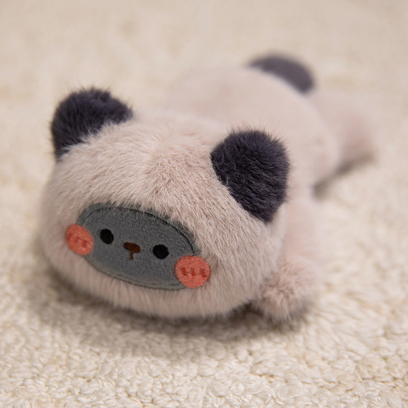 Imán de nevera con muñeca de peluche adorable