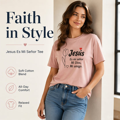 🎉 LIMITED TIME 50% OFF! 👕 Faith Letter Print Tee – Soft Daily Inspiration 🙏