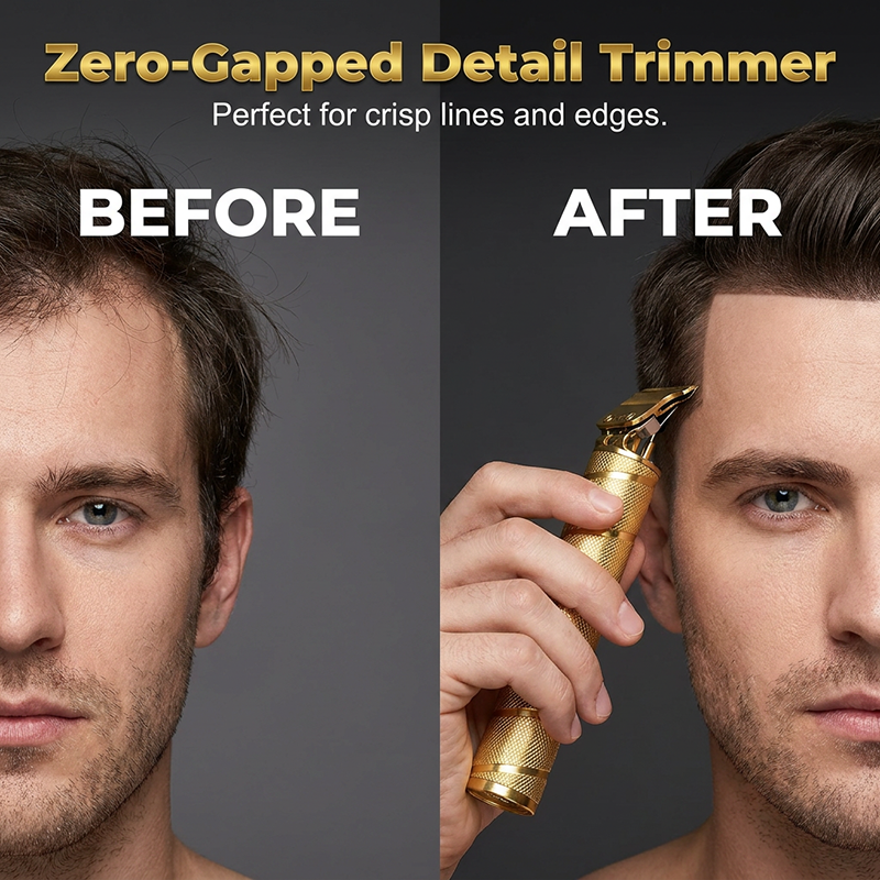 Set Profesional de Cortadora de Cabello Eléctrica para Hombres