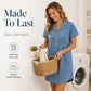 Women's Soft Short Sleeve Nightgown