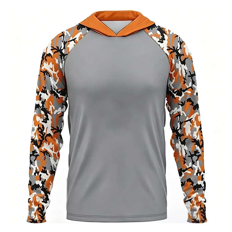 Jersey de Pesca con Manga Larga y Protección Solar para Hombre