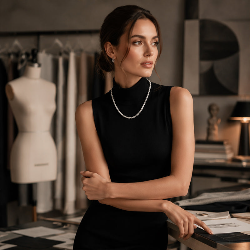 📢📢50% DE DESCUENTO!! ⏰ Pulsera y Collar de Cadena Escama de Dragón a la Moda