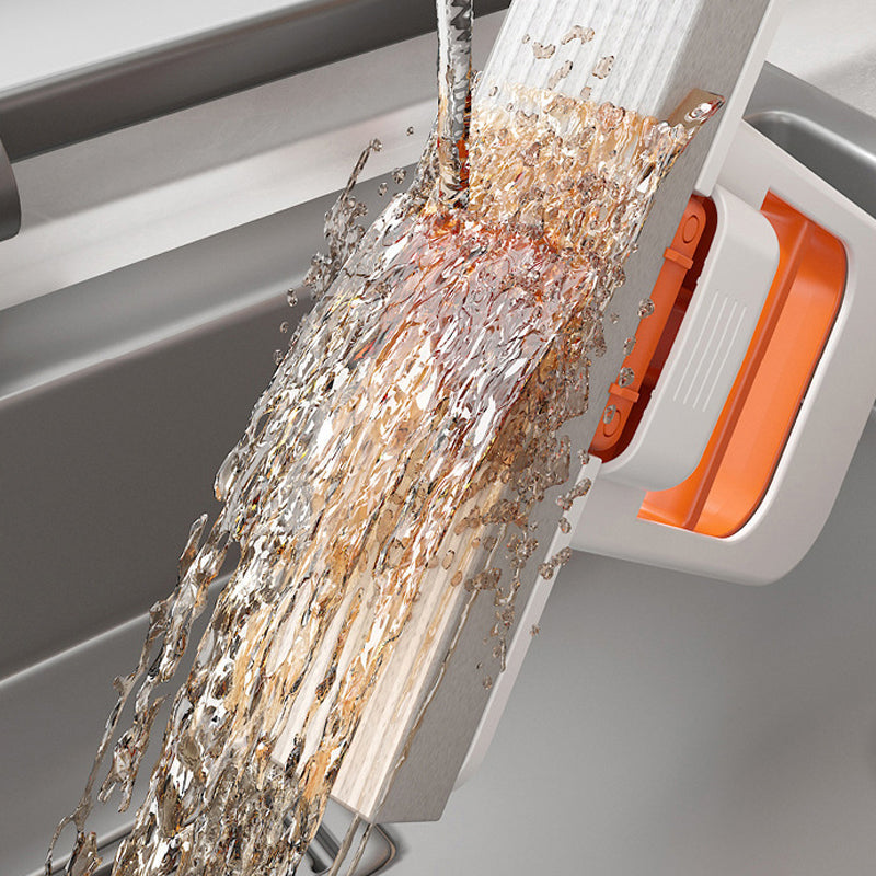 🧹 Mini Mopa Portátil Autoescurrible – Mopa Compacta de Esponja con Escurridor Integrado