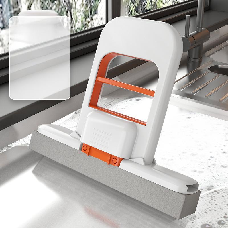 🧹 Mini Mopa Portátil Autoescurrible – Mopa Compacta de Esponja con Escurridor Integrado
