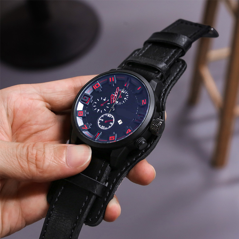 📢📢50% OFF!! ⏰ Reloj de Cuarzo Casual con Esfera Grande para Hombre