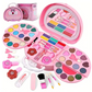 🏆LIMITED TIME SALES - JUST ￡16.99💄Kids Washable Makeup Toy Set with Portable Pink Handbag