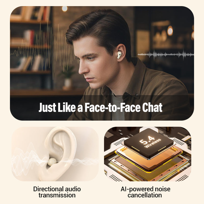 ⏳🔥¡50 % DE DESCUENTO POR TIEMPO LIMITADO! ⏰ Auriculares inalámbricos Bluetooth de doble par con funda de carga LED