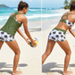 Women's 3-Piece Swimsuit Tankini Set with Shorts