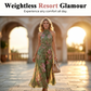Vestido Maxi Halter con Estampado Floral Elegante