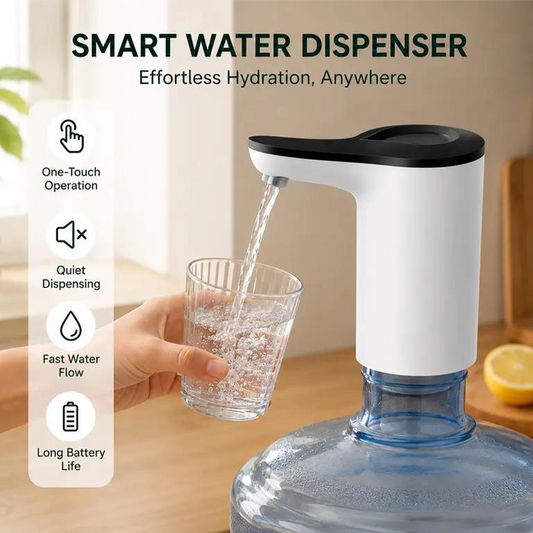 🎉 Venta 2026 — Más de 36.900 unidades 💧 vendidas. Bomba de dispensador eléctrico de agua – Gadget 🚰 para el hogar