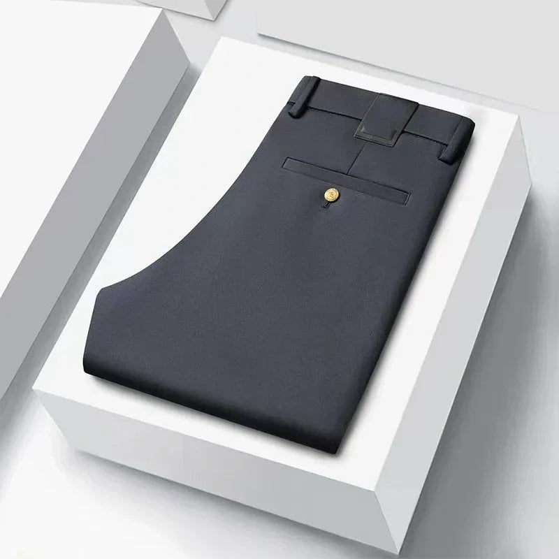 👖⚡ LIMITED-TIME 51% OFF! Men’s High-Stretch Straight-Leg Pants – 360° Flexibility, Wrinkle-Resistant Finish & Smart Casual Style
