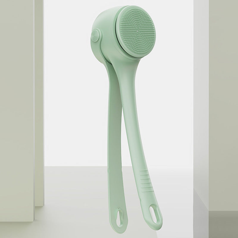 🚿 ¡50% DESCUENTO AHORA! ✨ Cepillo de Ducha Eléctrico con Mango Largo – Limpieza Corporal Fácil y Cuidado de la Piel – Como un Spa en Casa 🧖‍♀️