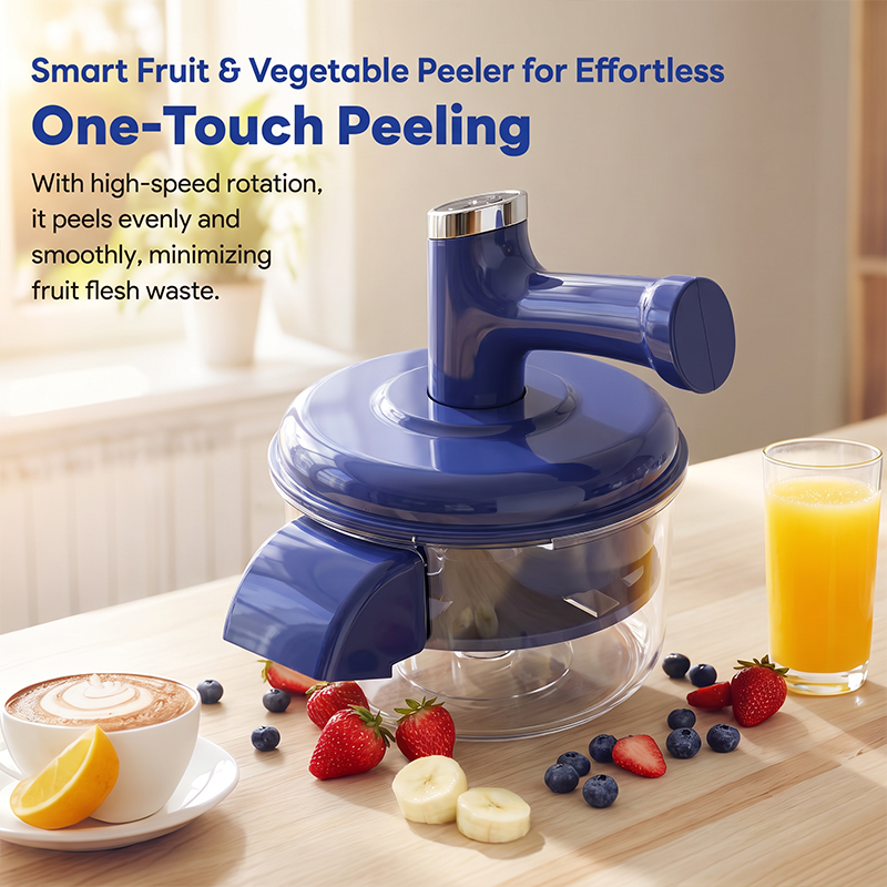 🍇 ¡50% DESCUENTO AHORA! Peladora Eléctrica de Frutas y Batidora – 2 en 1 Pelado y Batido Automático – Inalámbrica, Portátil y Fácil de Limpiar – Perfecta para Cocinar a Diario 🥄✨