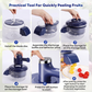 🍇 ¡50% DESCUENTO AHORA! Peladora Eléctrica de Frutas y Batidora – 2 en 1 Pelado y Batido Automático – Inalámbrica, Portátil y Fácil de Limpiar – Perfecta para Cocinar a Diario 🥄✨