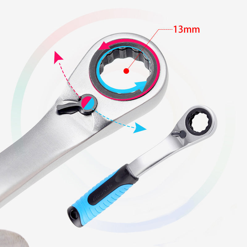 🔧 Kit de Llave de Trinquete con Vasos de 29 Piezas