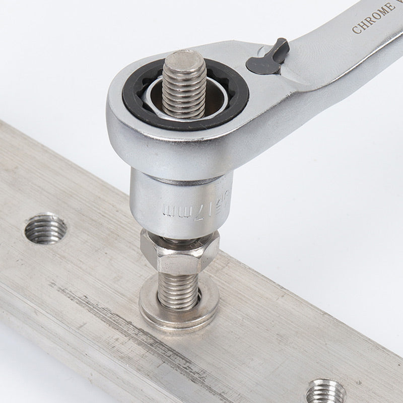 🔧 Kit de Llave de Trinquete con Vasos de 29 Piezas