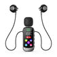 Auriculares Bluetooth Karaoke con Clip de Solapa Seguro